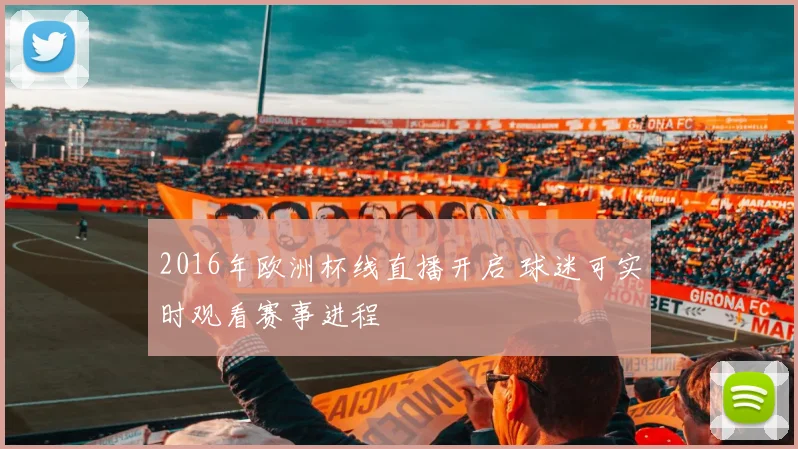 2016年欧洲杯线直播开启 球迷可实时观看赛事进程